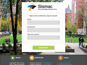 'sismac.info' screenshot