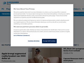 'eurogamer.nl' screenshot