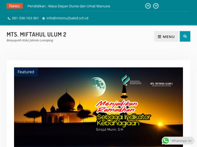 'mtsmu2bakid.sch.id' screenshot