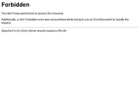 'polo-russia.ru' screenshot