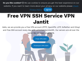 'vpnjantit.com' screenshot