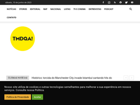 'tenhomaisdiscosqueamigos.com' screenshot