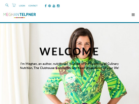 'meghantelpner.com' screenshot