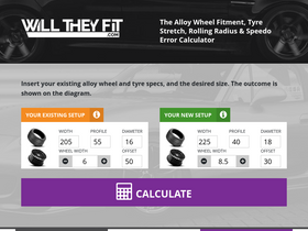 'willtheyfit.com' screenshot