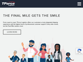 'tforcelogistics.com' screenshot