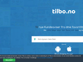 'tilbo.no' screenshot