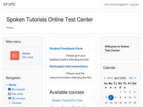 onlinetest.spoken-tutorial.org