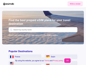 'esimdb.com' screenshot
