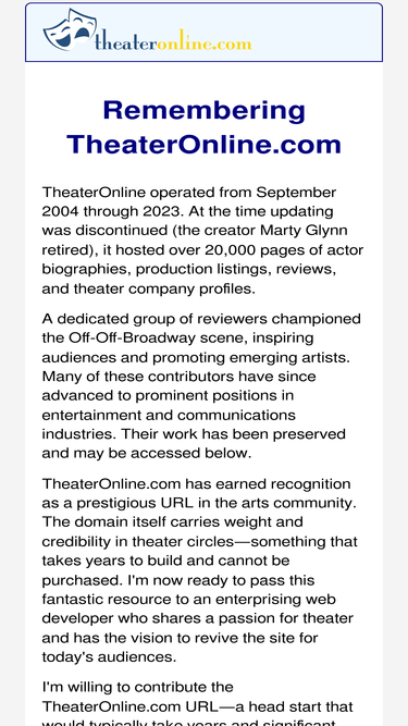 theateronline.com
