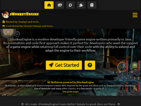 'jmonkeyengine.org' screenshot