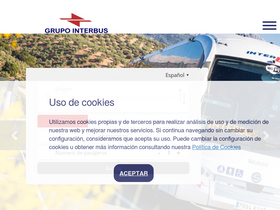 'interbus.es' screenshot