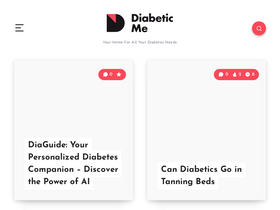 'diabeticme.org' screenshot