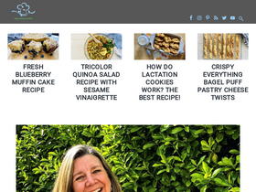 'amycaseycooks.com' screenshot