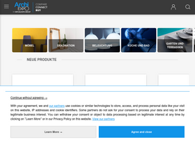 'archiexpo.de' screenshot