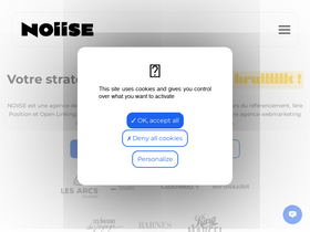 'noiise.com' screenshot