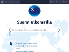 'finlandabroad.fi' screenshot