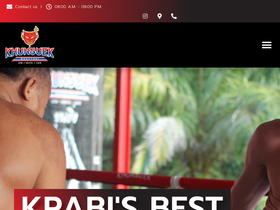 khunsuekmuaythai.com homepage screenshot