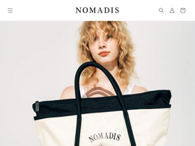 nomadis.jp homepage screenshot