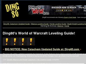 'ding80.com' screenshot