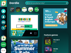 'dordle.io' screenshot