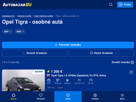 opel-tigra.autobazar.eu