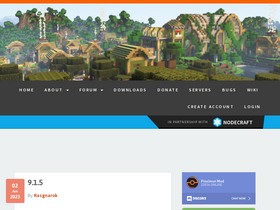 'pixelmonmod.com' screenshot