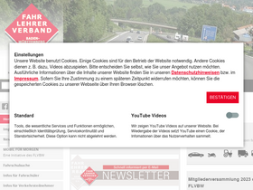 'flvbw.de' screenshot