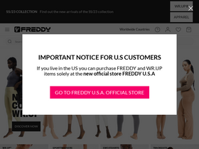 'freddy.com' screenshot