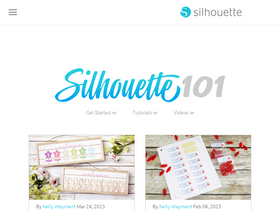 'silhouette101.com' screenshot