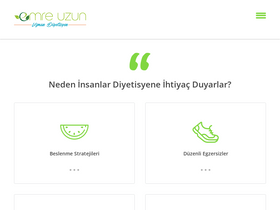 'diyetisyenemreuzun.com' screenshot