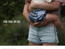 fudgeypants.com.au homepage screenshot