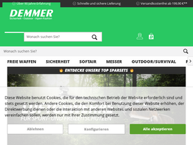 'demmer-shop.de' screenshot