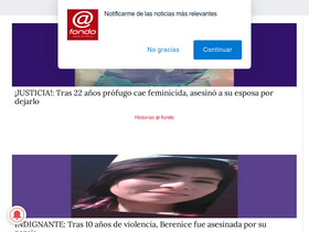 'afondoedomex.com' screenshot