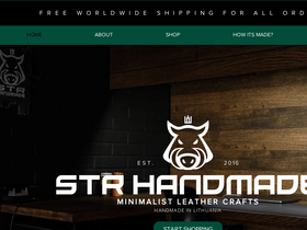 'strhandmade.com' screenshot