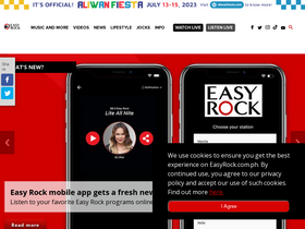 'easyrock.com.ph' screenshot
