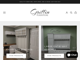 griffinfurniture.net homepage screenshot