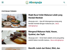 'abusyuja.com' screenshot
