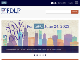 'fdlp.gov' screenshot