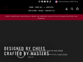 hephais.com.au homepage screenshot