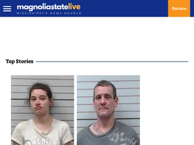 'magnoliastatelive.com' screenshot