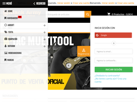 'blackarmy.es' screenshot