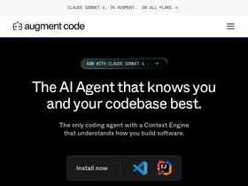 Augment - Augment-AI编程辅助工具，专为大型代码库设计