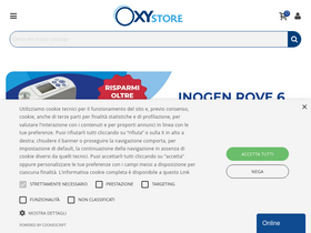 'oxystore.it' screenshot