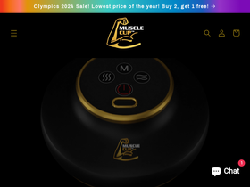muscle-cup.com homepage screenshot
