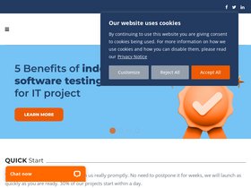 'qatestlab.com' screenshot