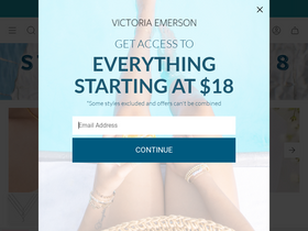 'victoriaemerson.com' screenshot