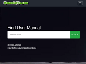 'manualsfile.com' screenshot