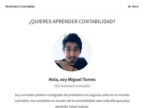 'noticierocontable.com' screenshot