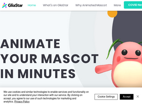 'gliastar.com' screenshot