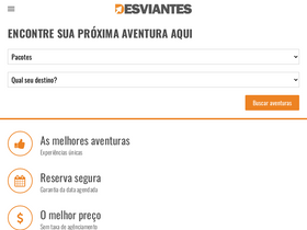 'desviantes.com.br' screenshot